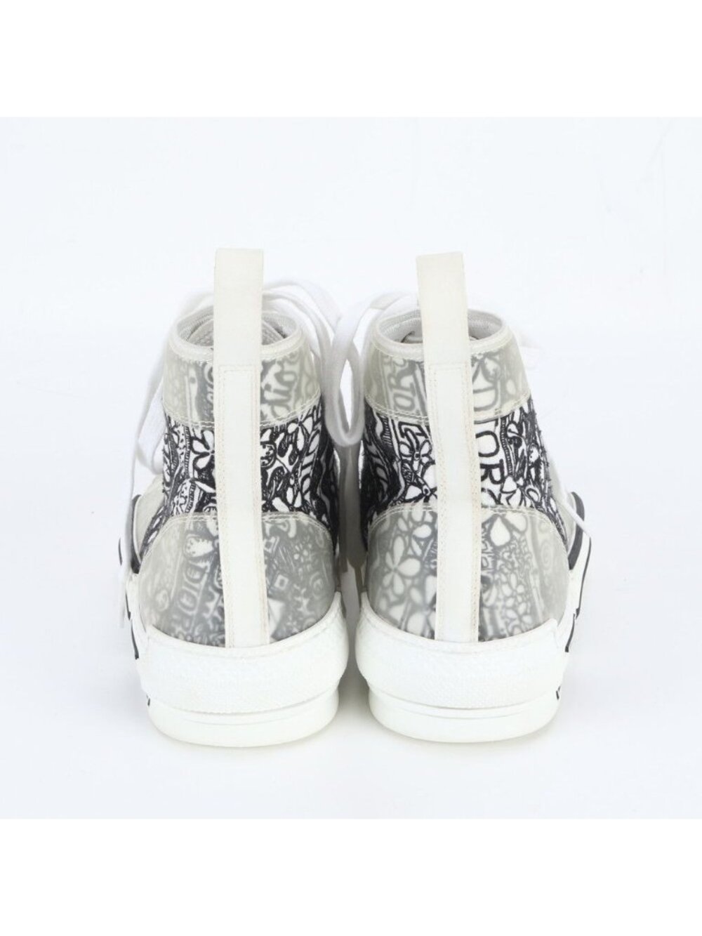 Dior High Cut Sneakers 43 Lace Up Shoes Mem - Picture 4 of 7